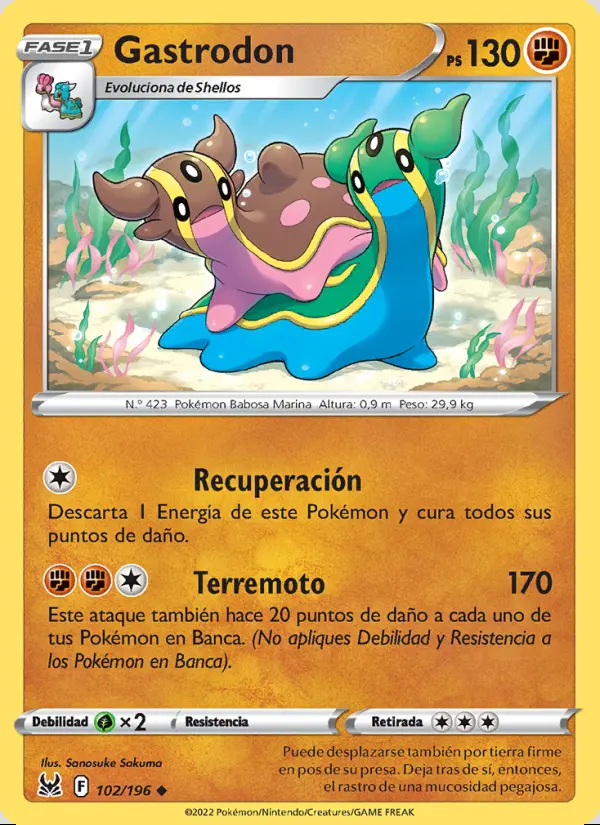 Image of the card Gastrodon