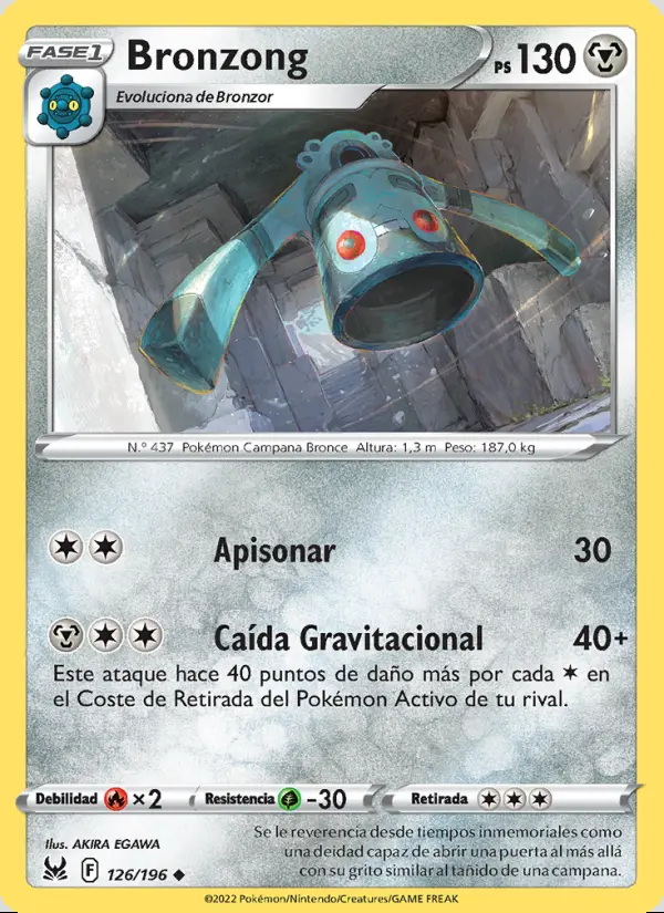 Image of the card Bronzong