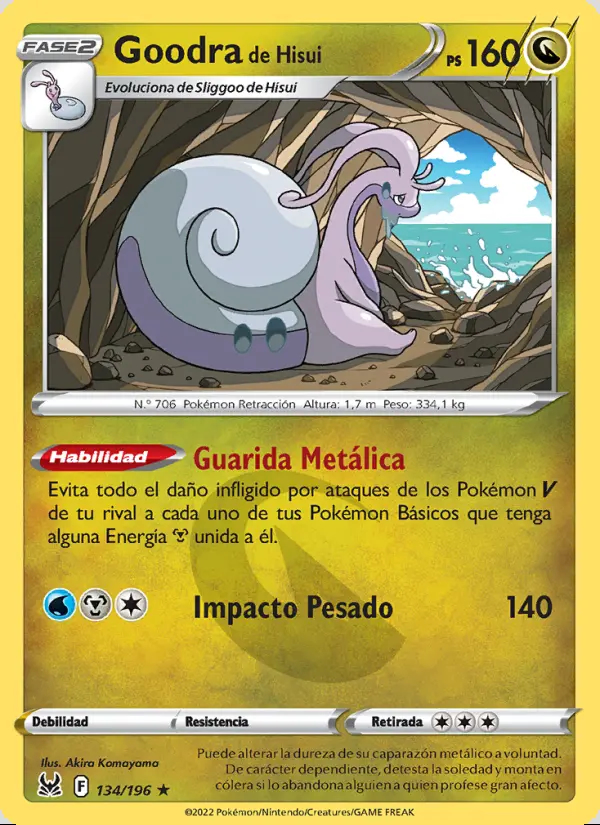 Image of the card Goodra de Hisui