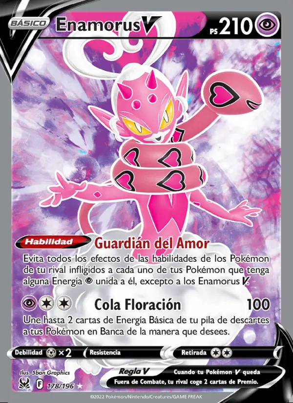 Image of the card Enamorus V