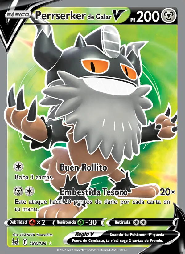 Image of the card Perrserker de Galar V