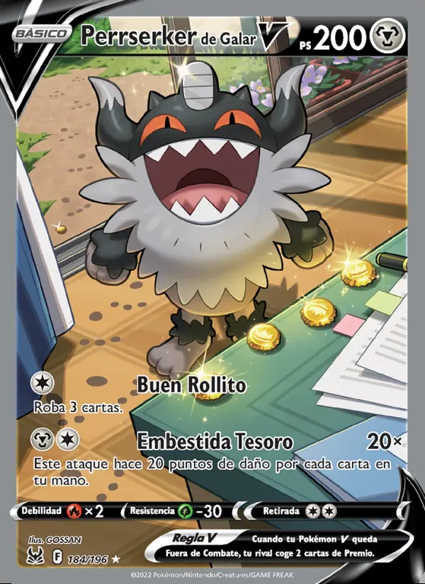 Image of the card Perrserker de Galar V