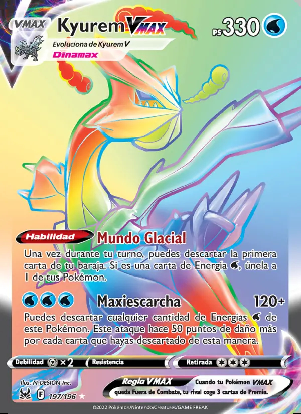 Image of the card Kyurem VMAX