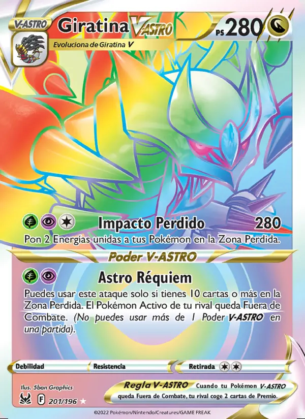 Image of the card Giratina V-ASTRO