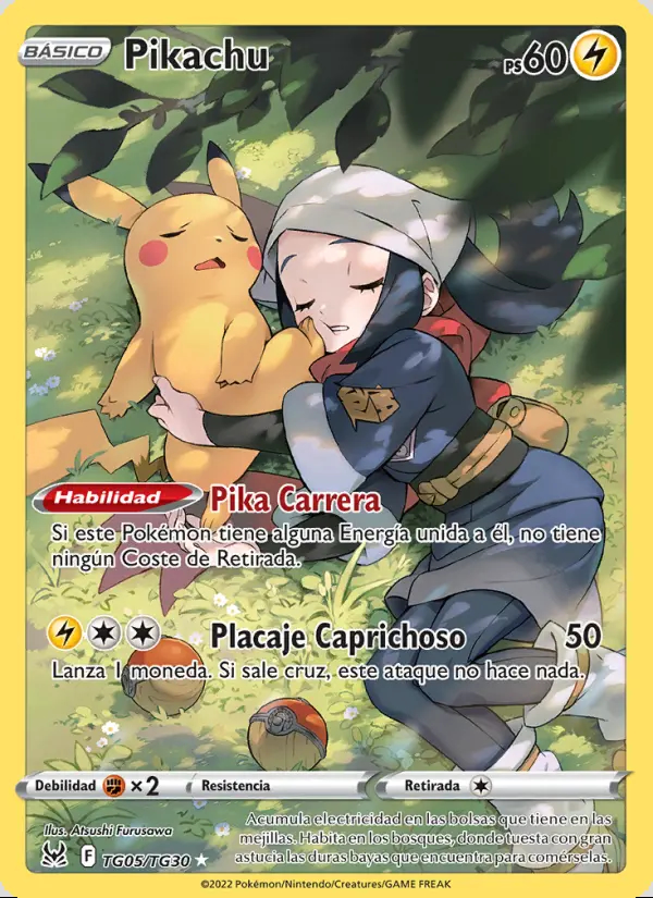 Image of the card Pikachu