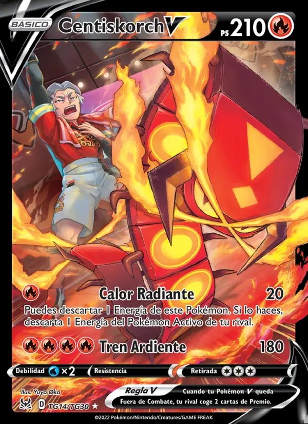 Image of the card Centiskorch V