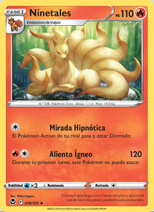 Image of the card Ninetales