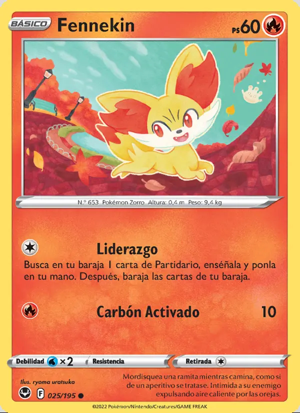 Image of the card Fennekin