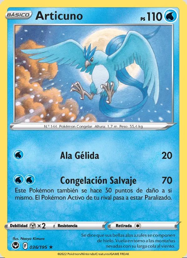 Image of the card Articuno