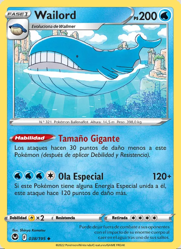 Image of the card Wailord