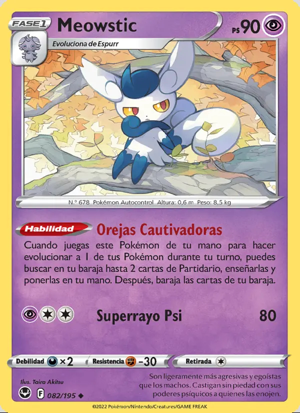 Image of the card Meowstic