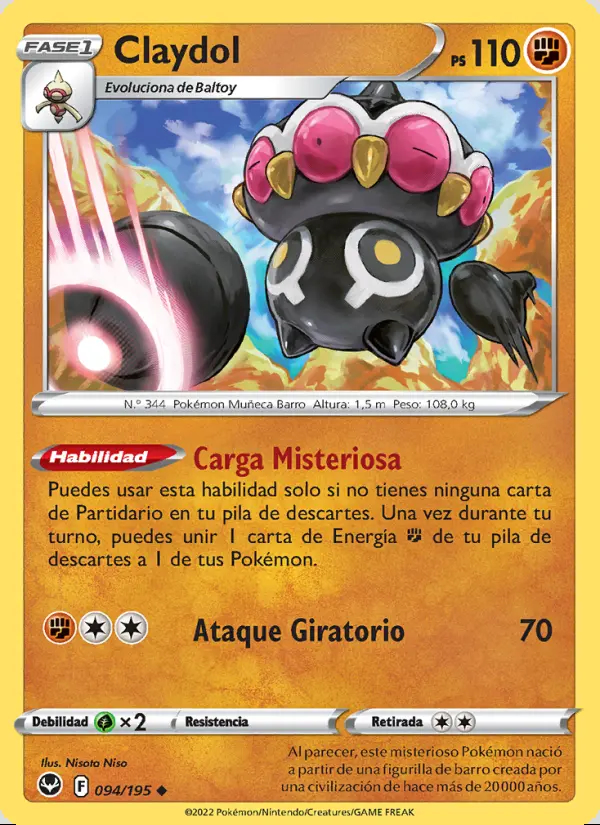 Image of the card Claydol