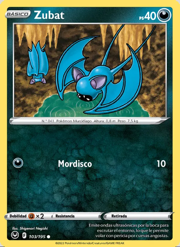 Image of the card Zubat