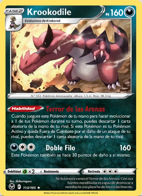 Image of the card Krookodile