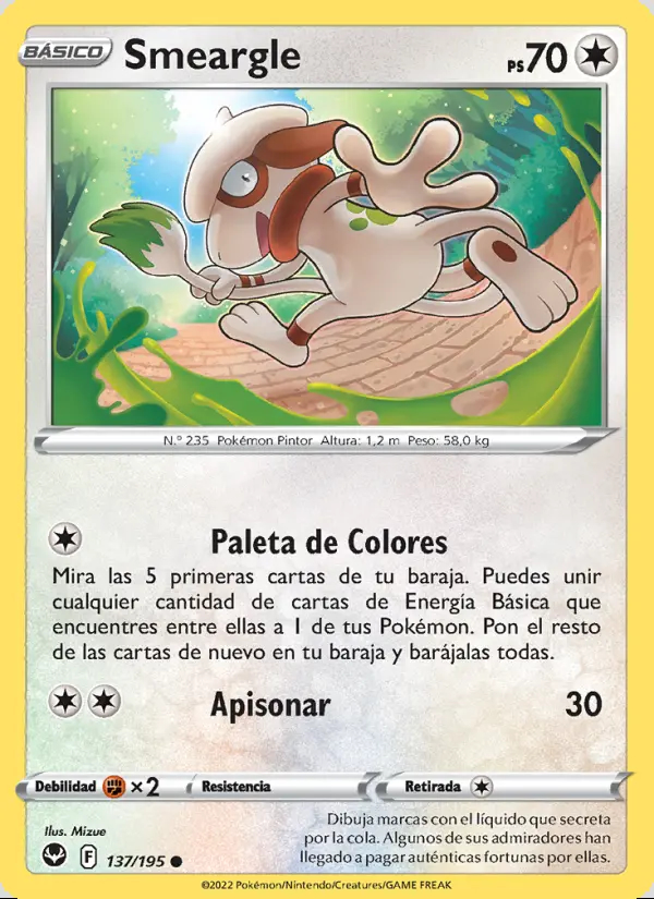 Image of the card Smeargle