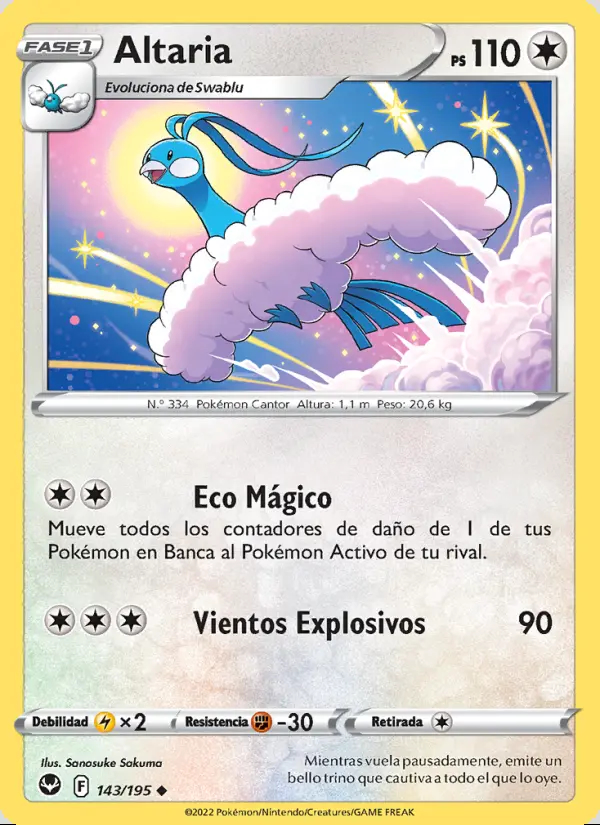 Image of the card Altaria