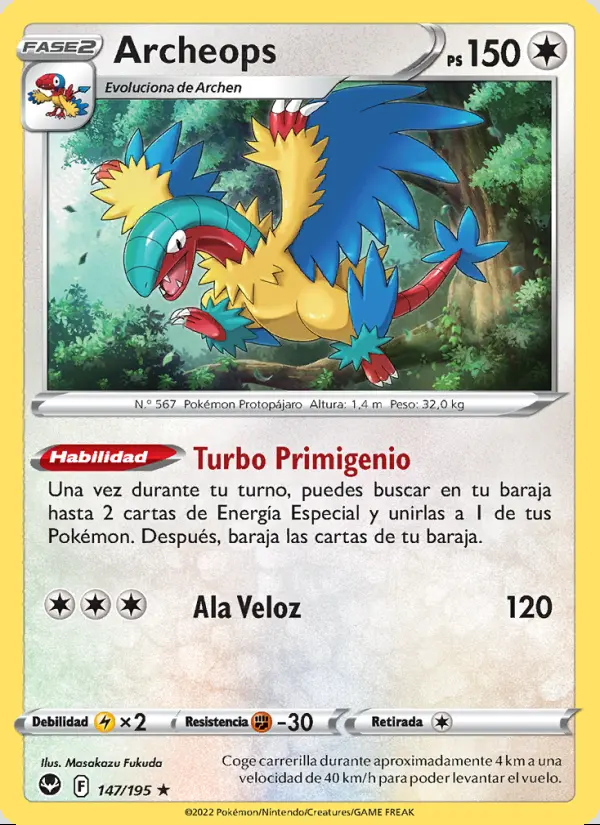 Image of the card Archeops