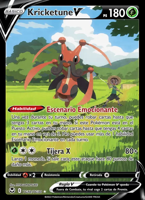 Image of the card Kricketune V