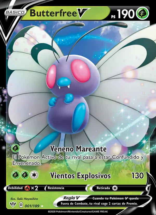 Image of the card Butterfree V