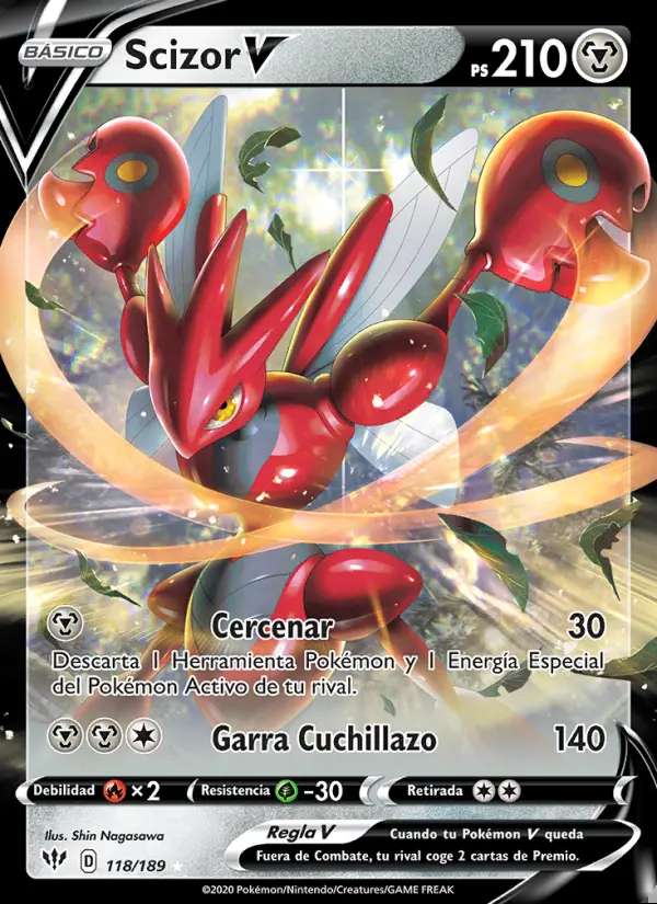 Image of the card Scizor V