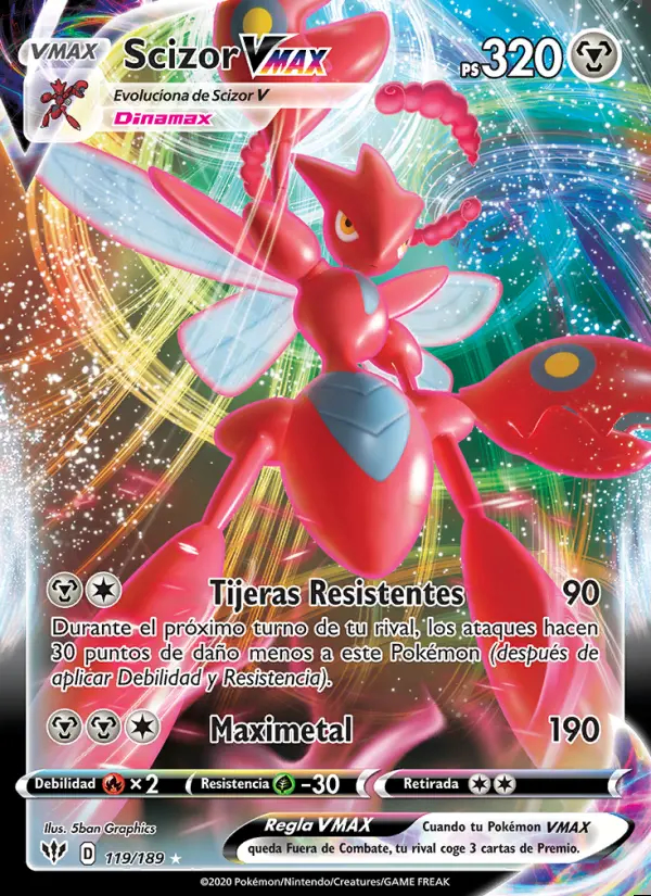 Image of the card Scizor VMAX