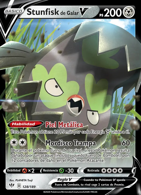 Image of the card Stunfisk V de Galar