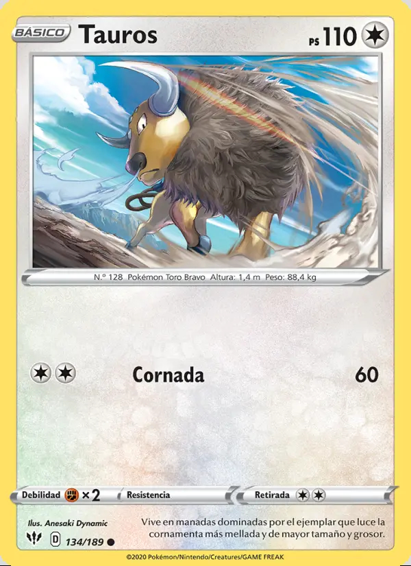 Image of the card Tauros