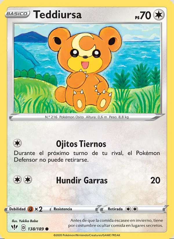 Image of the card Teddiursa