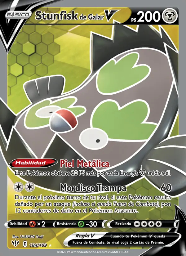 Image of the card Stunfisk V de Galar