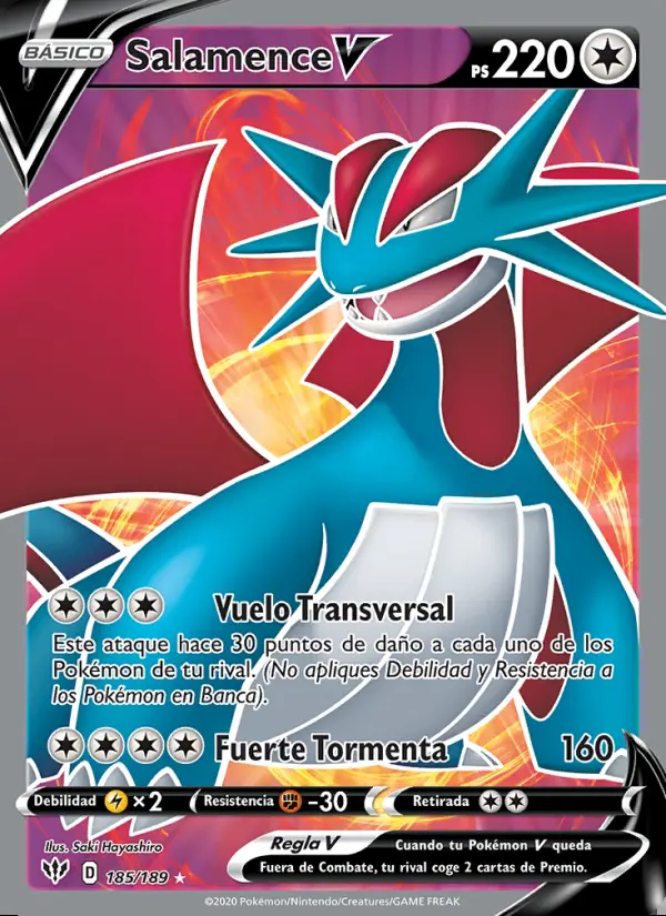 Image of the card Salamence V