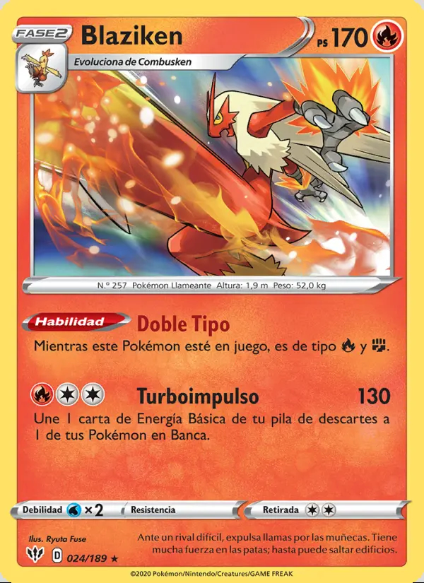 Image of the card Blaziken