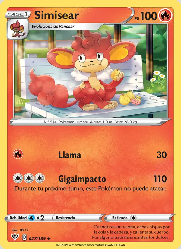 Image of the card Simisear