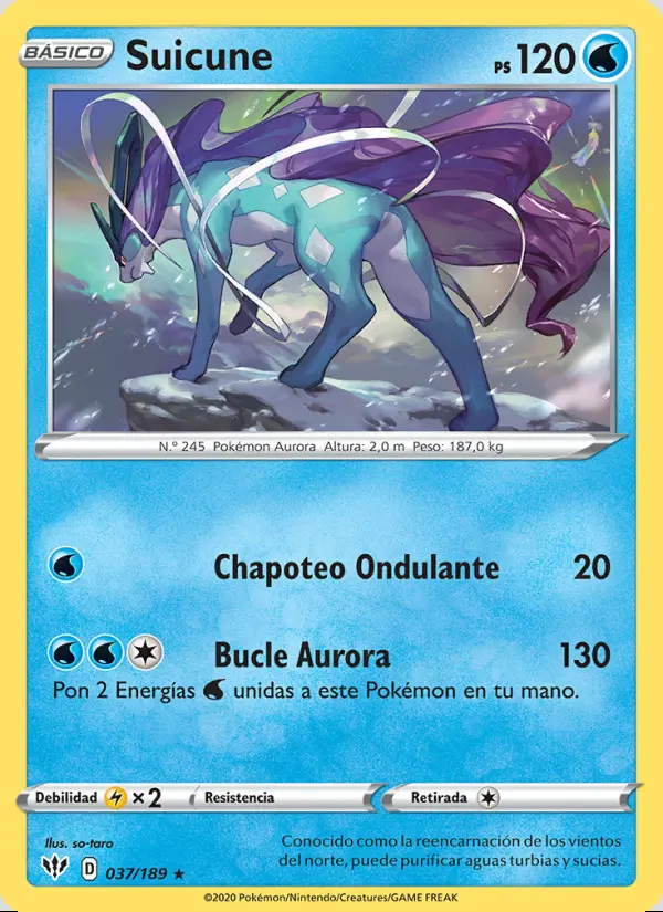 Image of the card Suicune