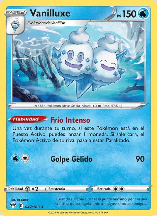 Image of the card Vanilluxe