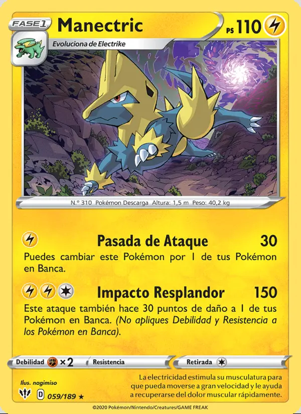 Image of the card Manectric