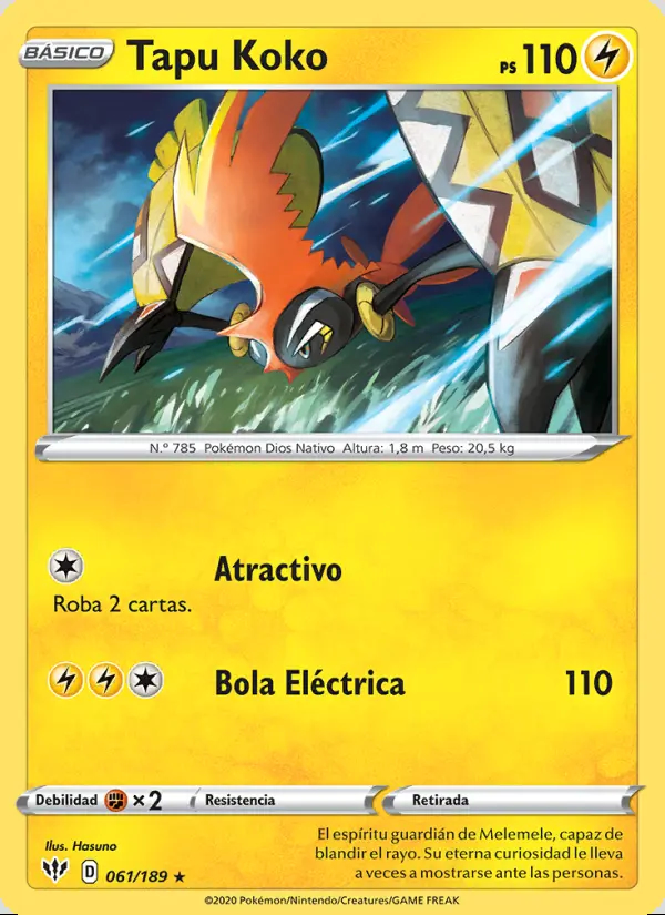 Image of the card Tapu Koko