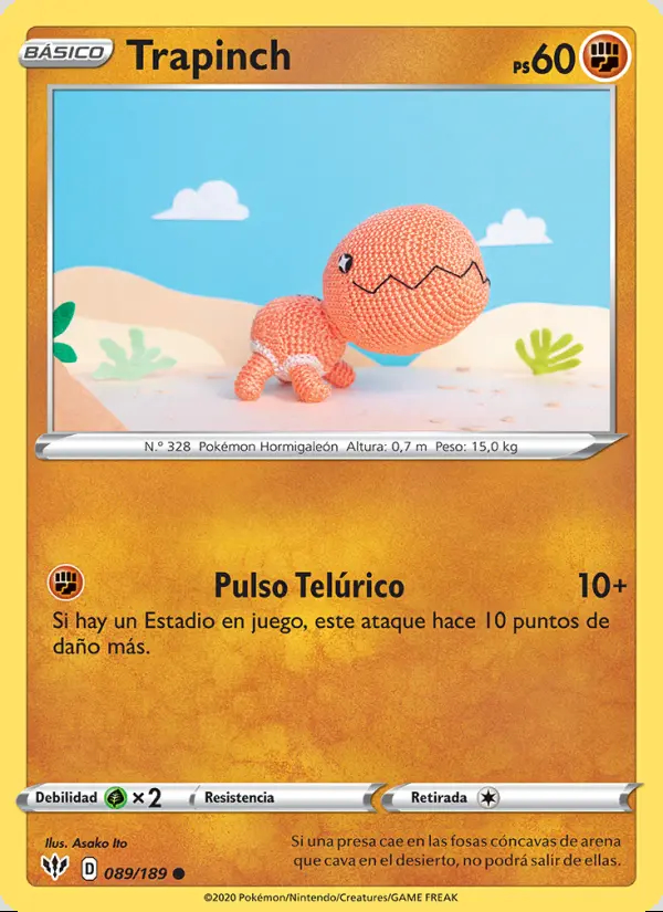 Image of the card Trapinch