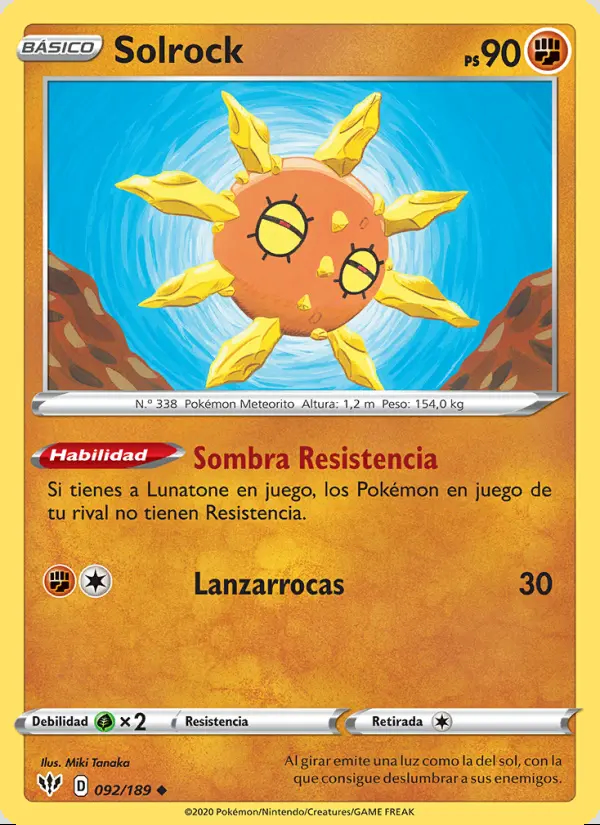 Image of the card Solrock