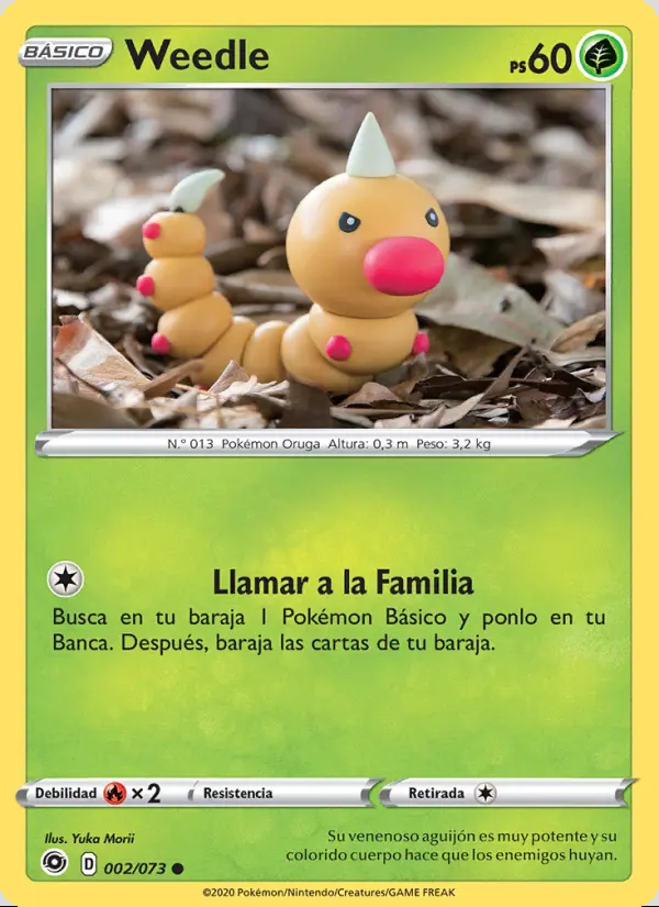 Image of the card Weedle