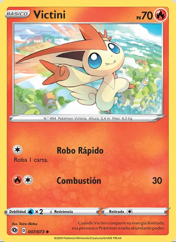 Image of the card Victini