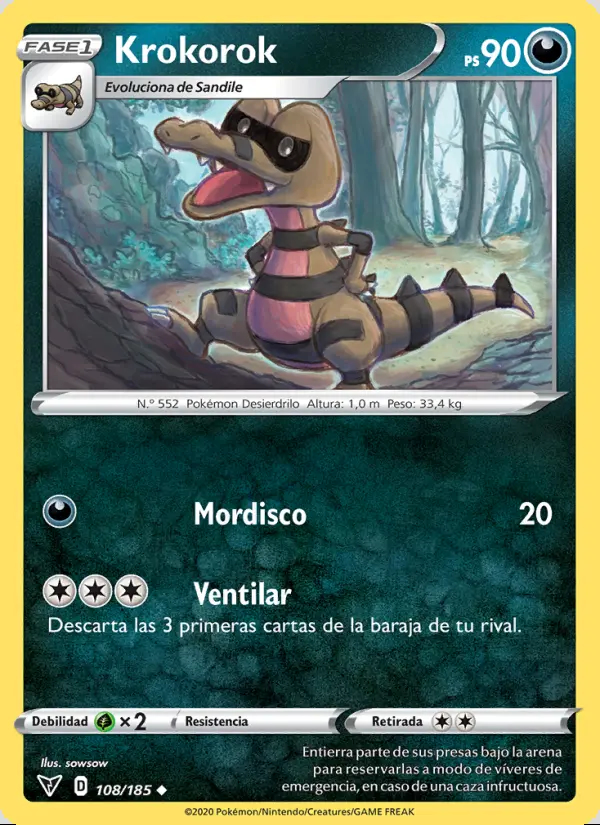 Image of the card Krokorok