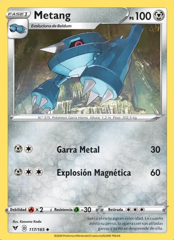 Image of the card Metang