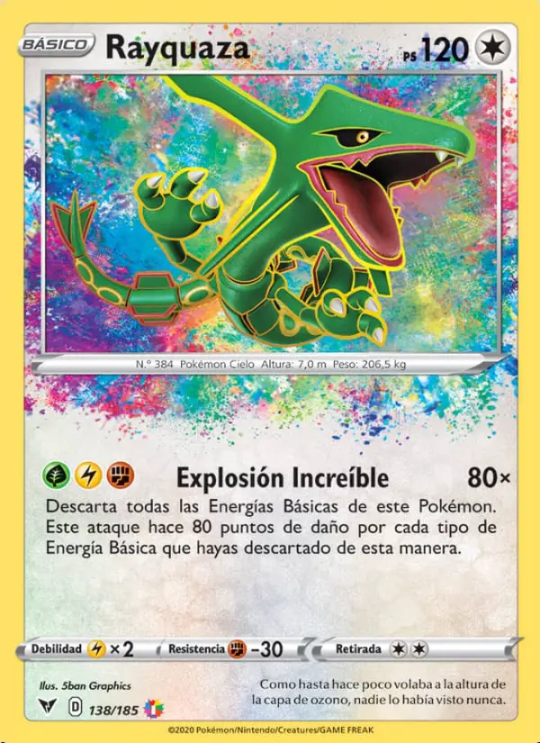 Image of the card Rayquaza