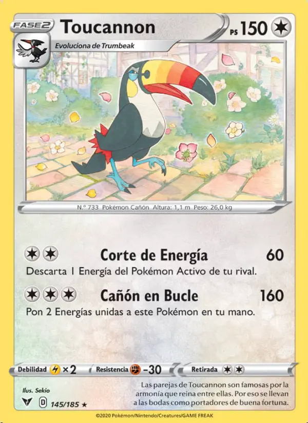 Image of the card Toucannon