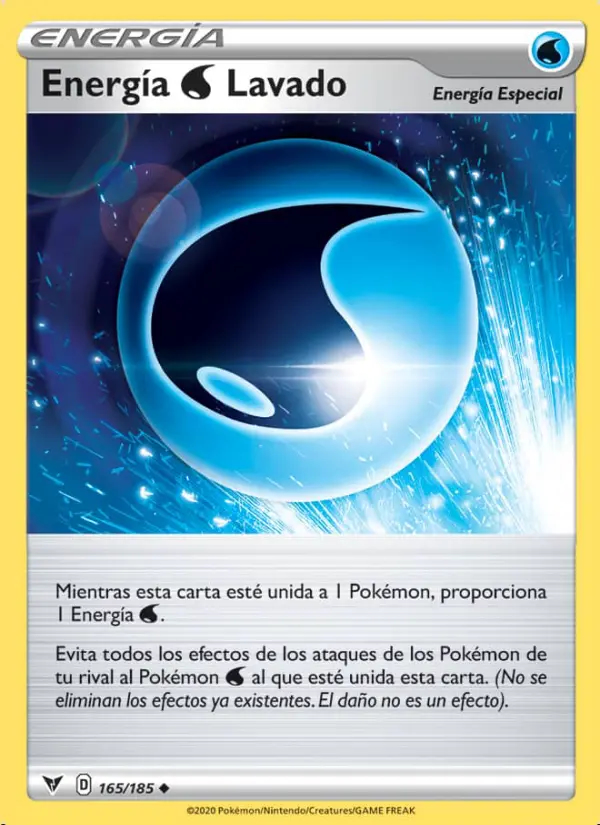 Image of the card Energía Water Lavado