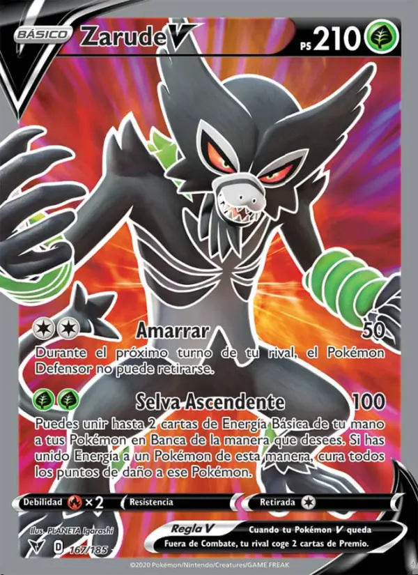 Image of the card Zarude V