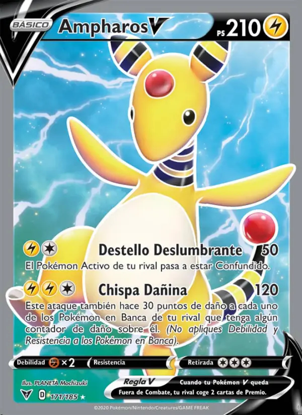 Image of the card Ampharos V