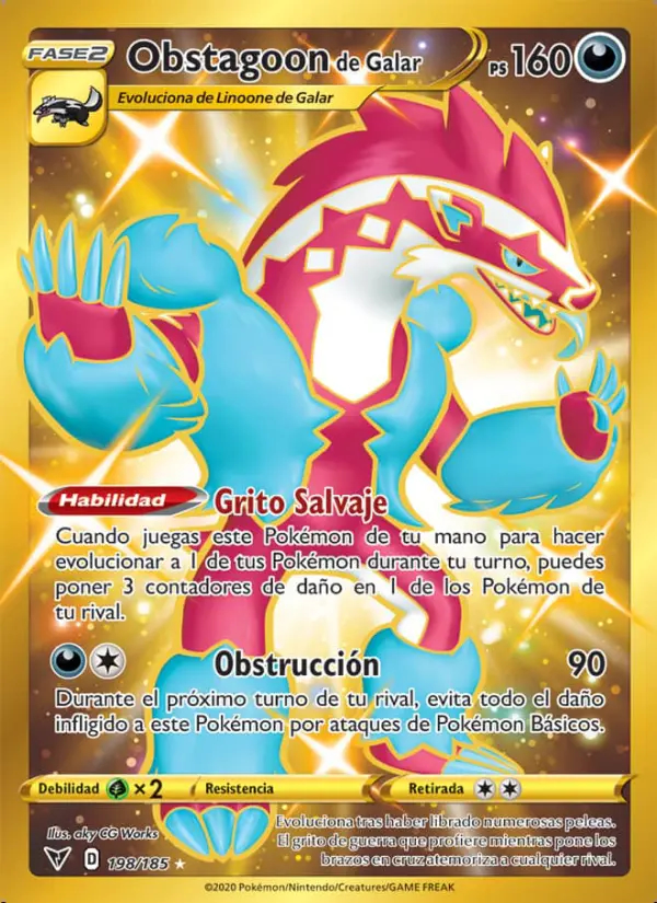 Image of the card Obstagoon de Galar