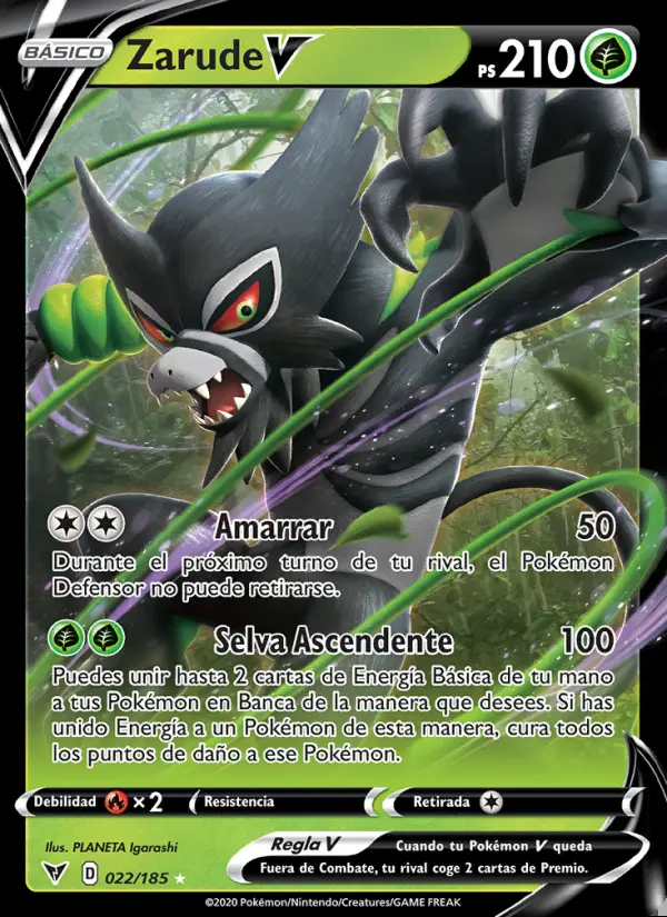 Image of the card Zarude V