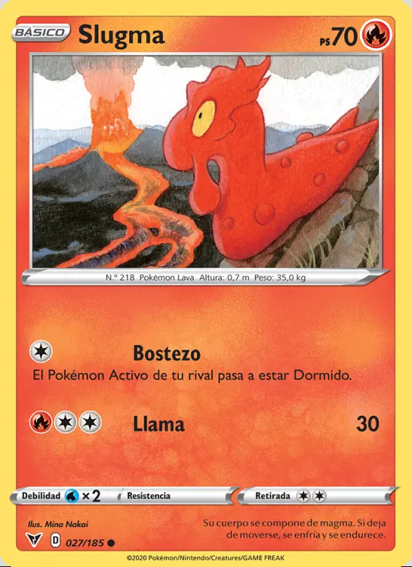 Image of the card Slugma